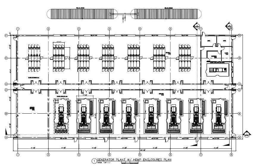 microgrid layout for extreme energy surety