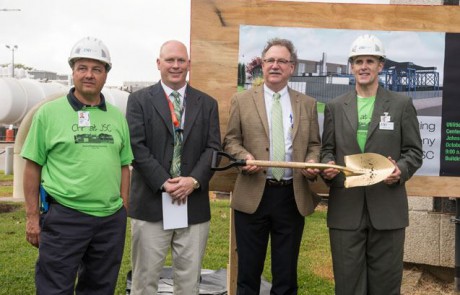 NASA CHP Microgrid Tom Bane Groundbreaking