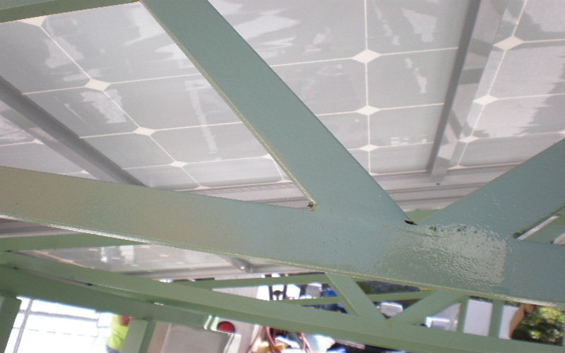 integrated energy surety canopy aesthetics