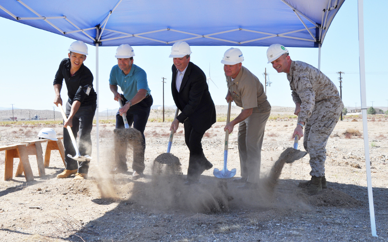 navy federal solar ppa - groundbreaking