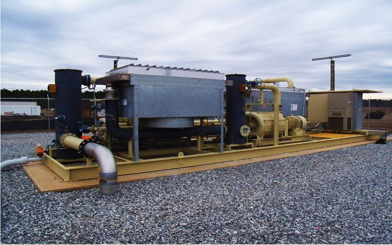 MCLB Albany WTE microgrid landfill gas lfg compression skid