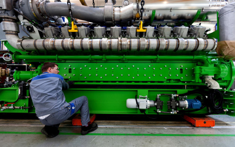 MCLB Albany waste to energy WTE microgrid jenbacher engine install