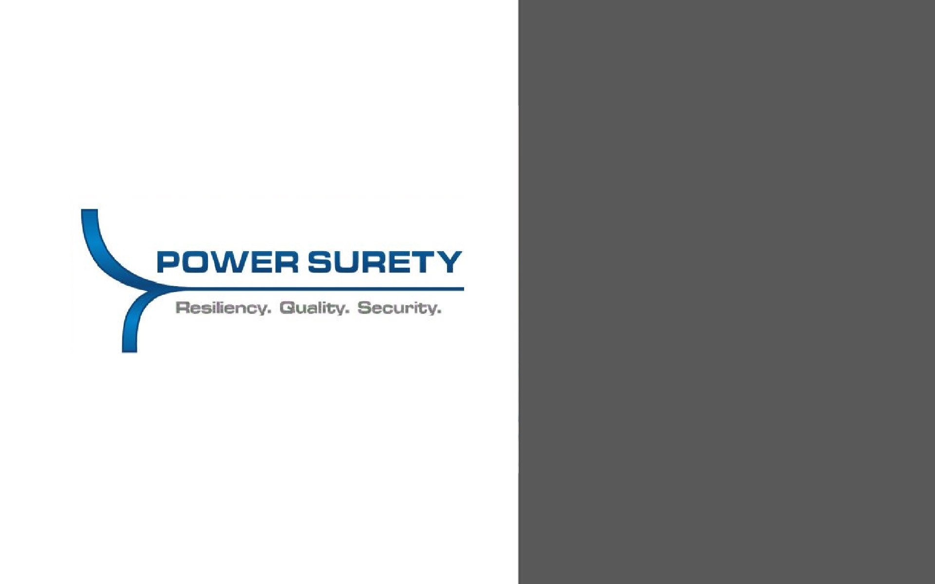 PowerSurety convergence of energy surety power quality energy services